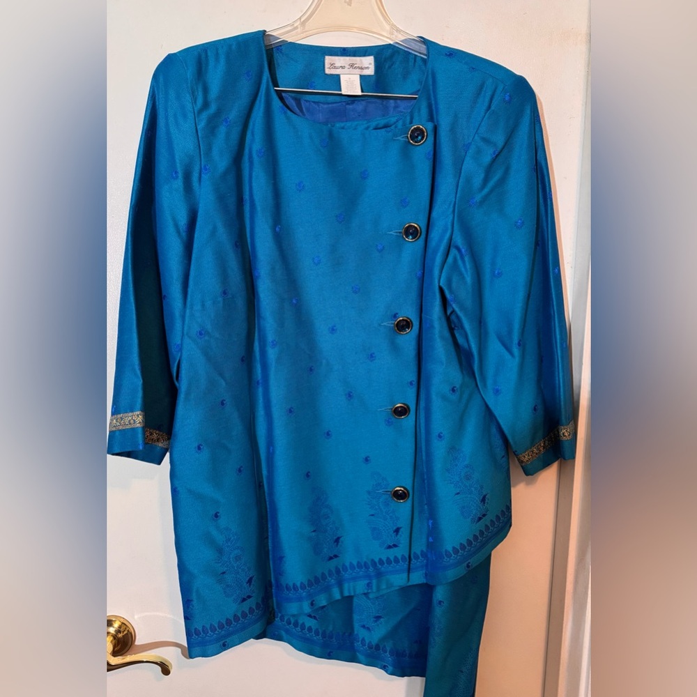 Laure Henson jacket and skirt set
